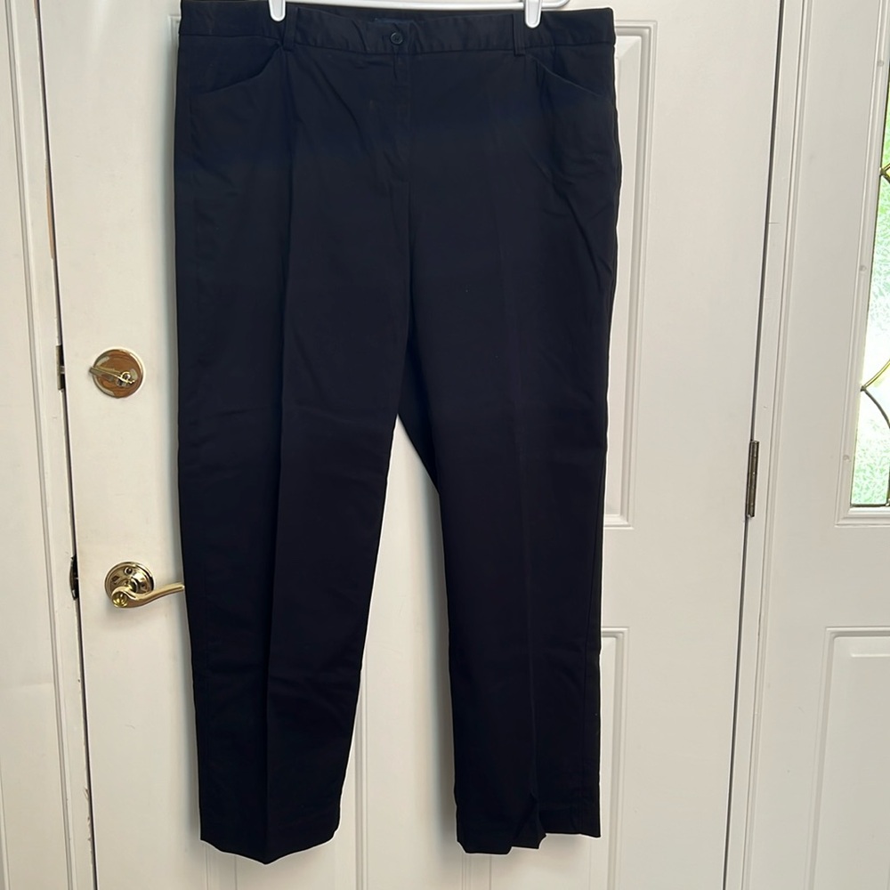 Jones New York Signature Black Pants.  Size 20W.